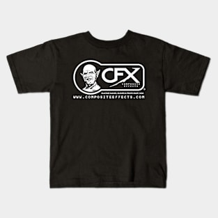 CFX Masks Logo - White Kids T-Shirt